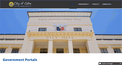 Desktop Screenshot of cebucity.gov.ph